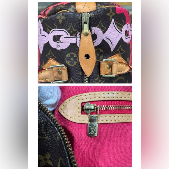 2016 Louis Vuitton Chain Flower Speedy 35 - Picture 11 of 16